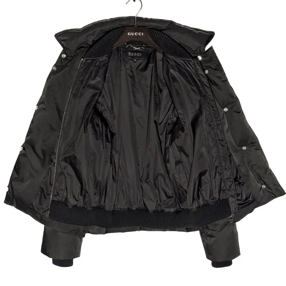 Gucci 2014 Black Toggle Accent Down Puffer Jacket - Picture 6 of 15